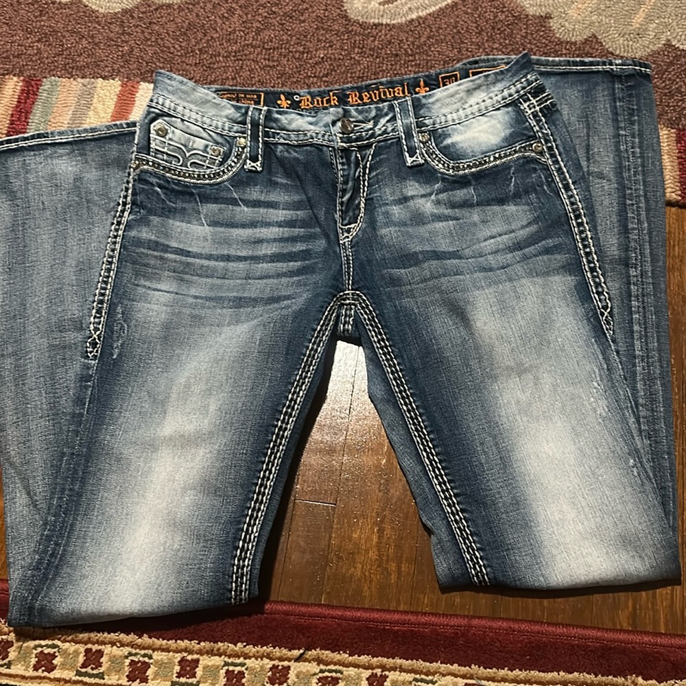 Rock Revival Kai Easy Boot Cut Jeans